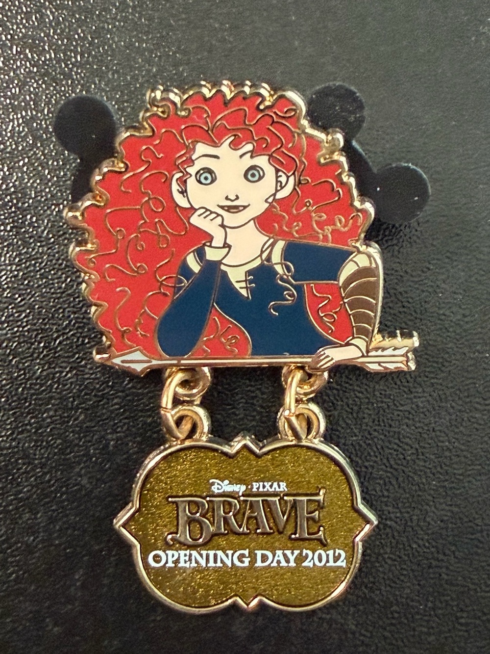Disney Merida Brave Opening Day Dangle Pin